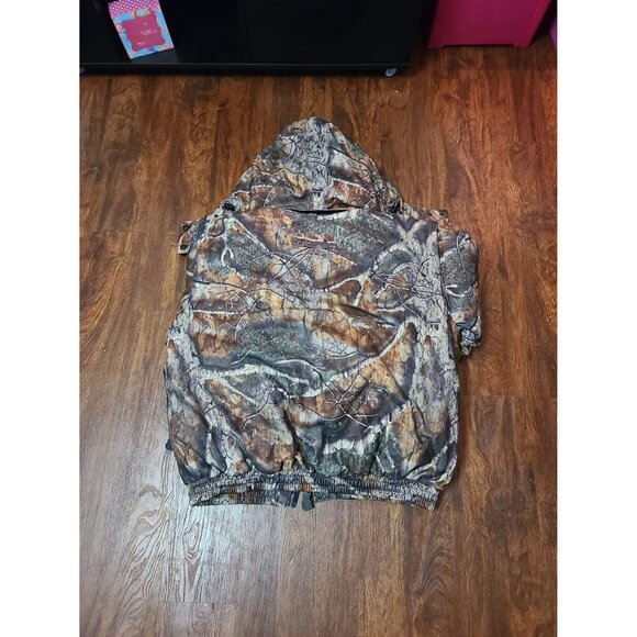 Mothwing Camo Coat Jacket size XL Large - Picture 3 of 4